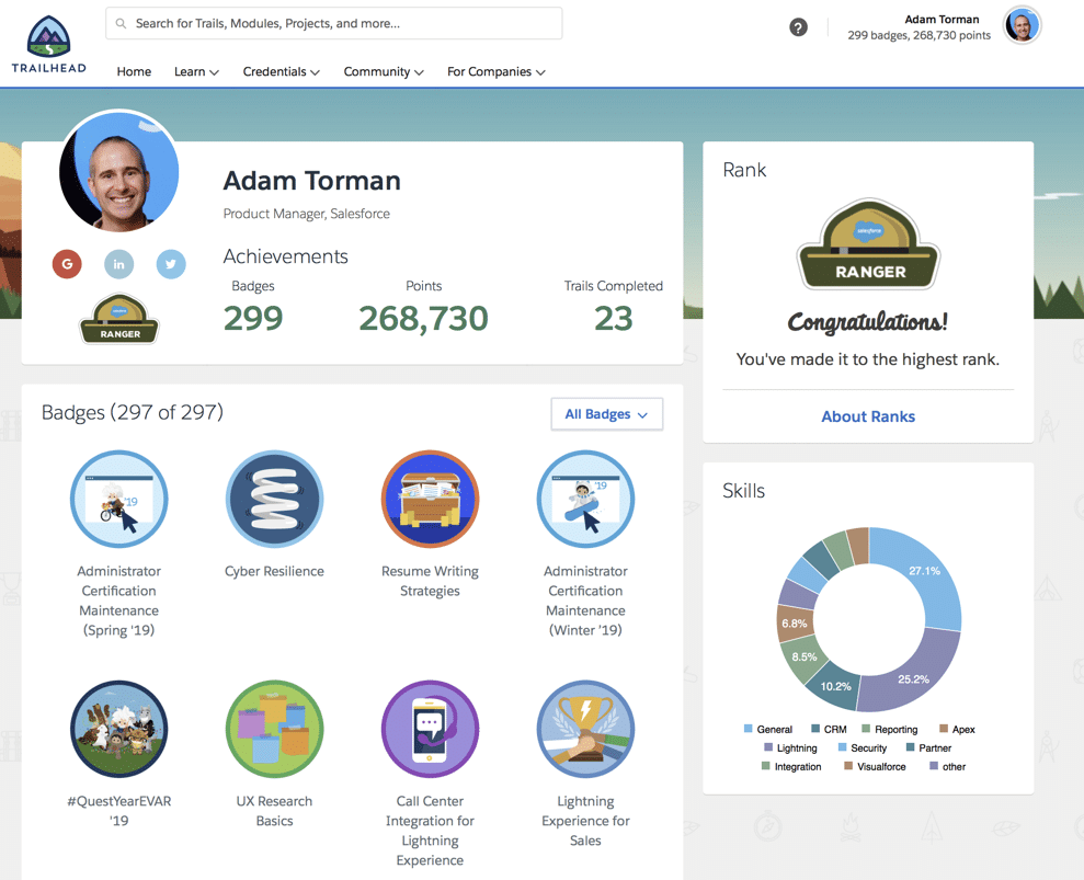 How To Develop Your Career With Salesforce Trailhead Trigg Digital