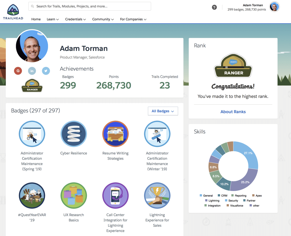 Trailhead Salesforce Trailhead Salesforce