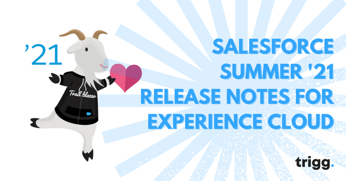 Salesforce Summer '21 Release Notes for experience cloud